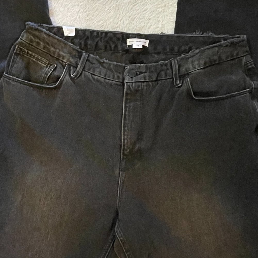Good American Jeans Size 16 - Good 90s icon straight leg - Picture 11 of 11